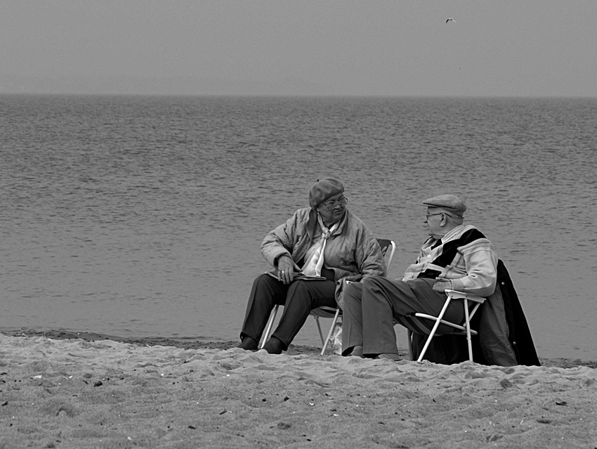 Rozmowy na plaży