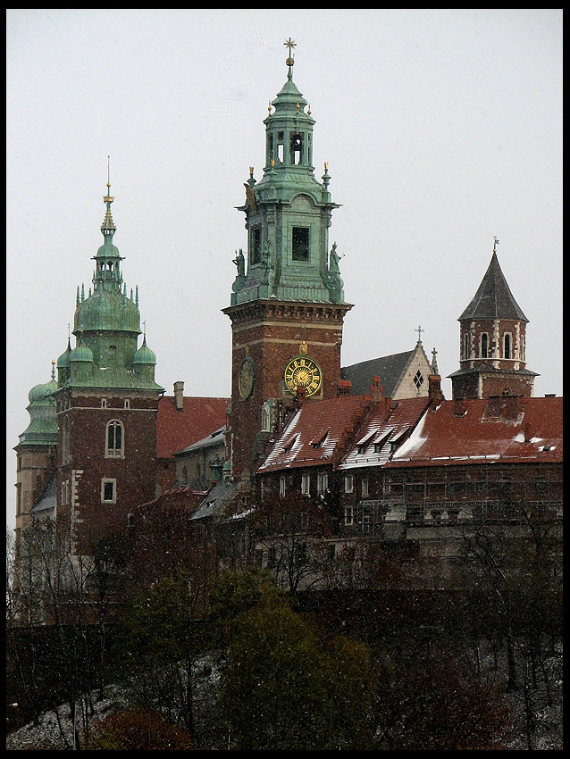 Zimowy Wawel