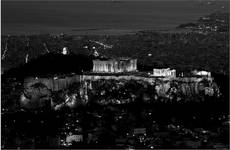 Athens by night...