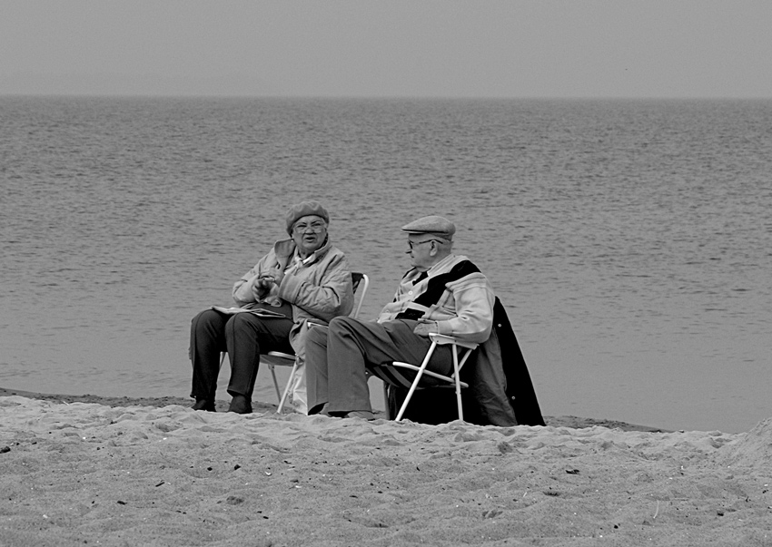 Rozmowy na plaży