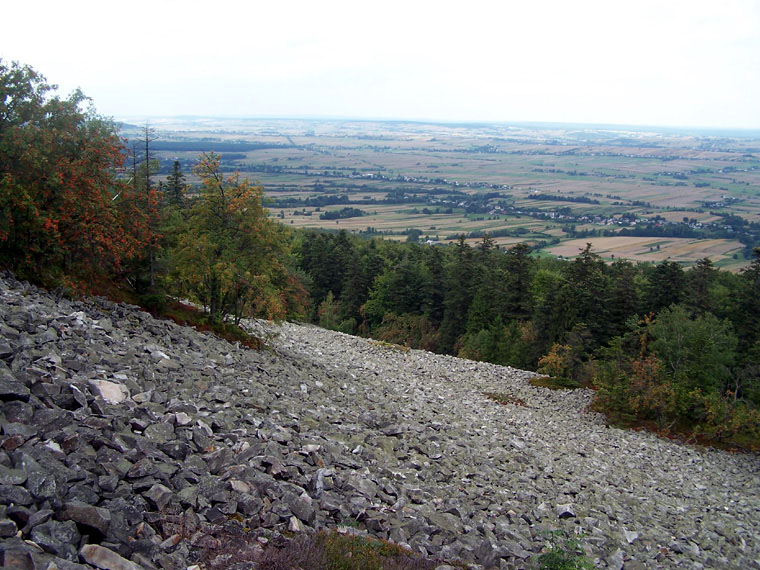 rudojesiennie; góry.