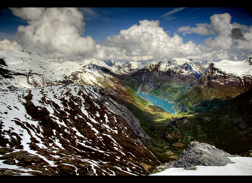 Norway - where winter meets summer