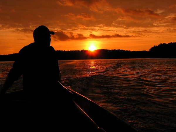 Man On Boat....