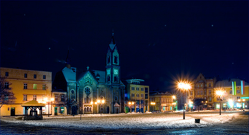 Moje miasto nocą