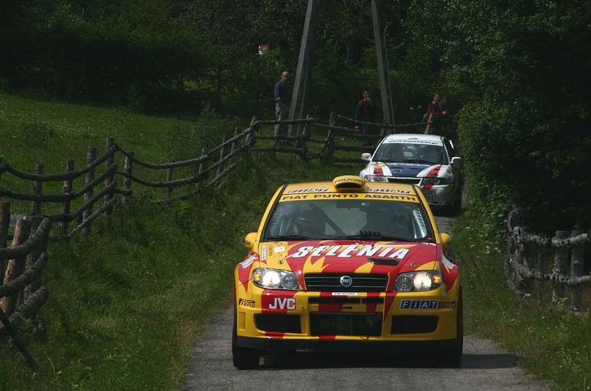 Fiat Punto S1600 & Mitsubishi Lancer EVO VI