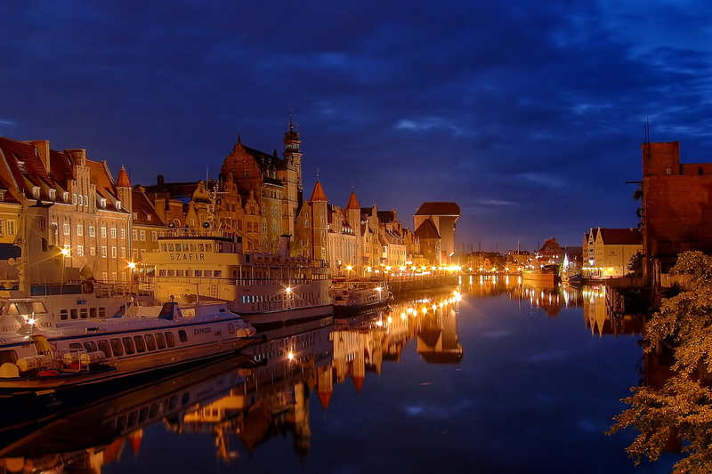 nocny gdansk