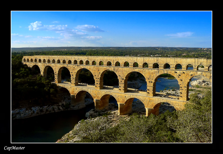 Pocztówka z Pont-du-Gard #1