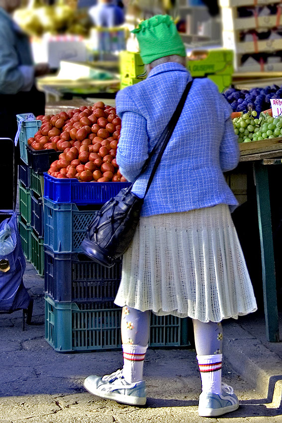 wystrojona na targu