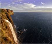 Kilt Rock i Mealt Fall, Szkocja, wyspa Skye