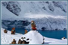 Tilicho Lake, masyw Annapurny, Nepal