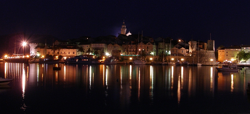 Korcula nocą