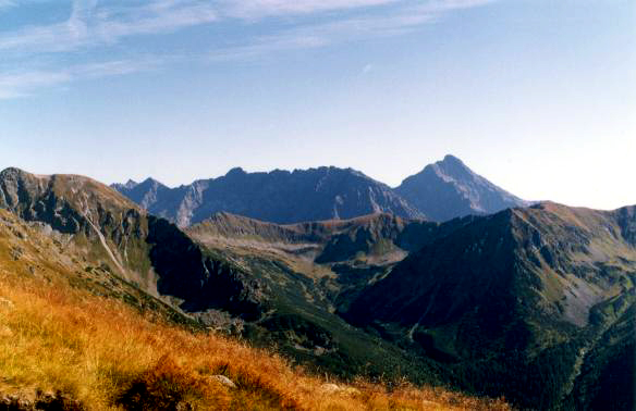 Tatry - widok ze szlaku