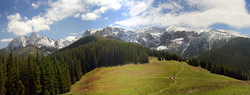 Panorama z Hrubego Regla