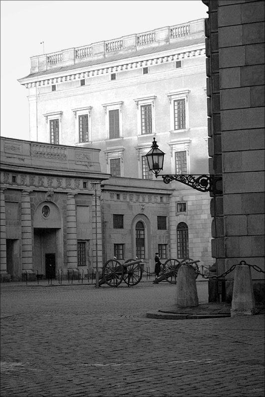 Sztokholm- widok na parlament