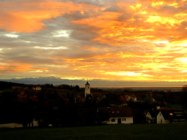 niebo nad Gornhofen