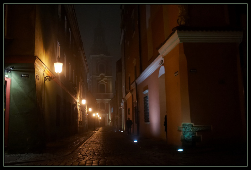 Poznań by night