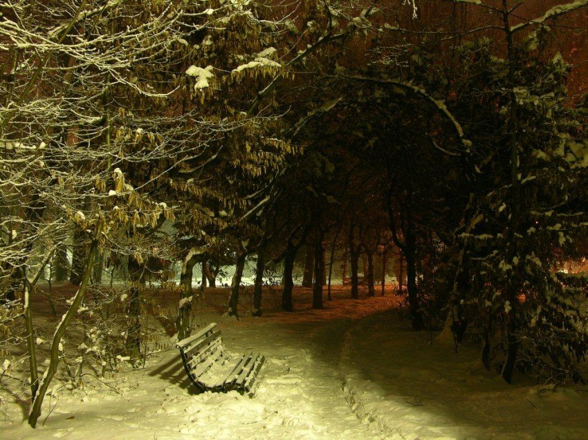 Kiedyś naprawde tak było o tej porze..