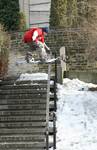 frontside boardslide