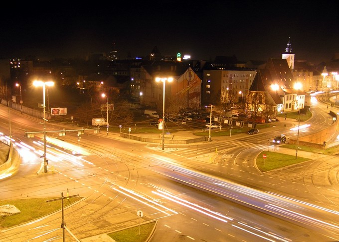 Wrocław by night