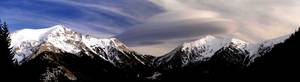 Altocumulus lenticularis w Tatrach Zachodnich