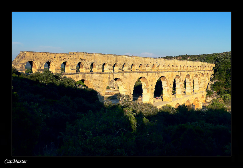 Pocztówka z Pont-du-Gard #4