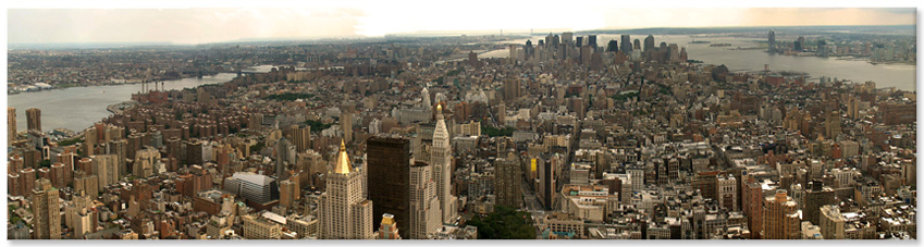 View from the Empire State Building