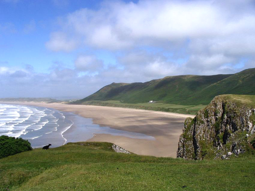 Plaza w Rhossili