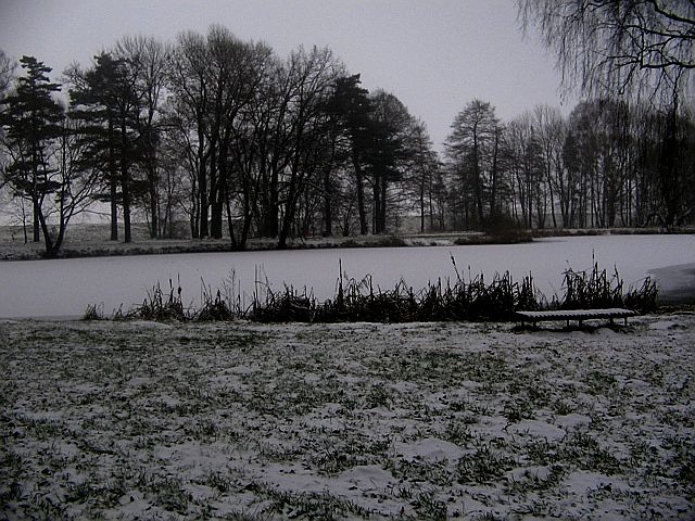 Świerklaniec zimą