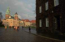 ... grudniowy Wawel ...