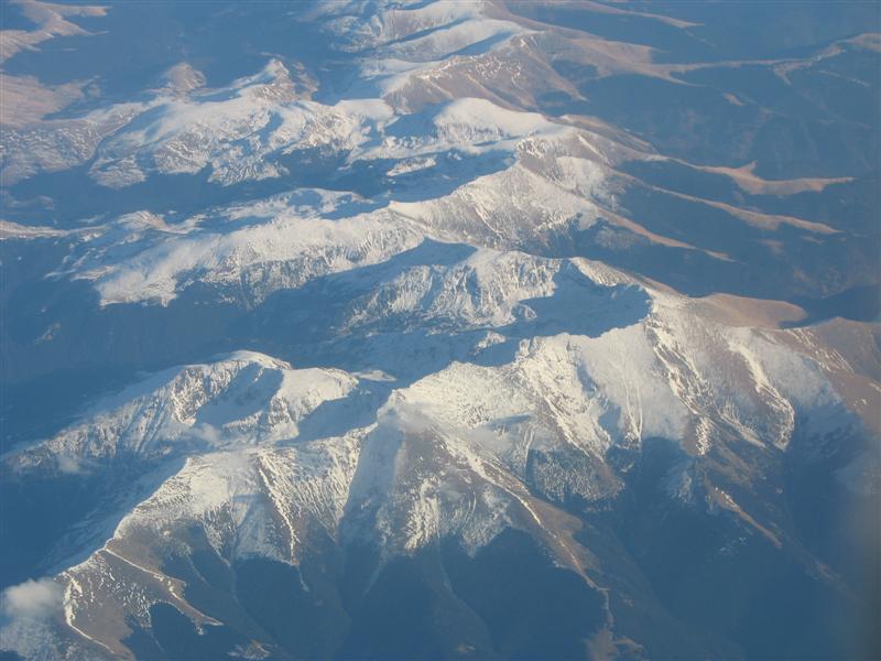 Karpaty widziane z 2000m.