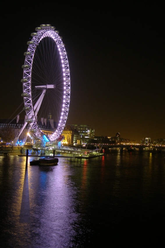 London Eye nocą