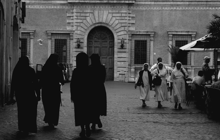 B&W na Piazza Farnese