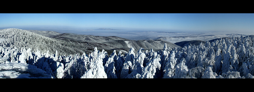 Panorama Gór Sowich