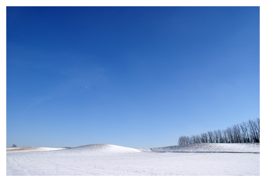 Zima ujeta minimalistycznie