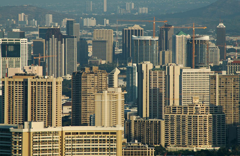 downtown Honolulu, Hawaje