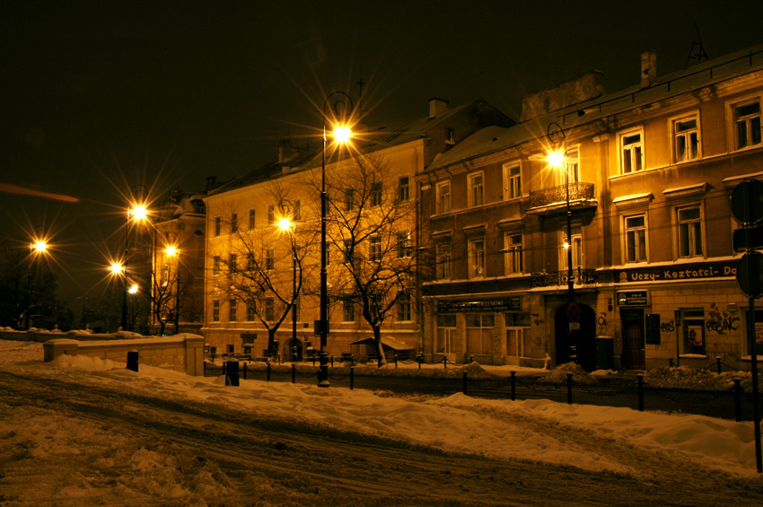 Lublin nocą