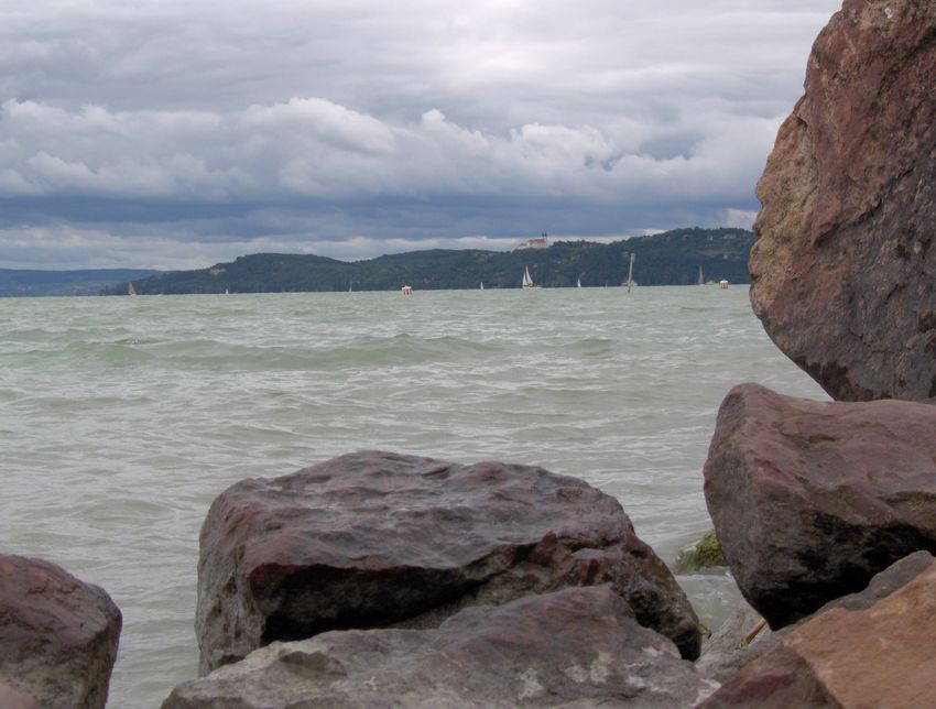 widok na półwysep Tihany - Balaton