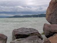 widok na półwysep Tihany - Balaton