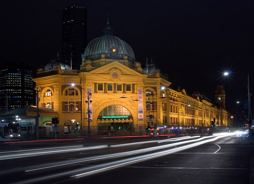 Flinders Str Station-melbourne