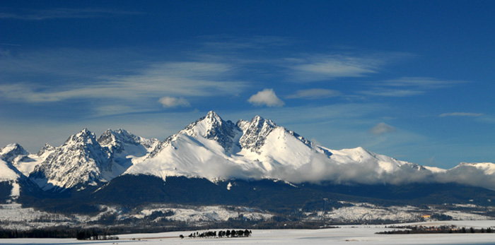 tatry od południowej strony