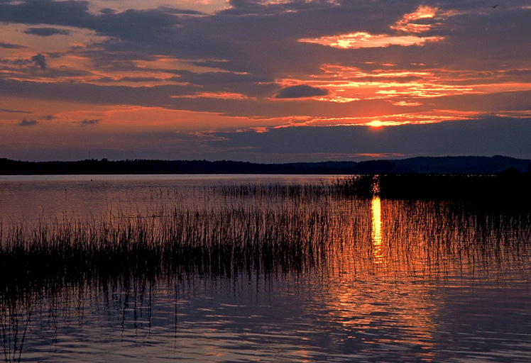 skandynawski sunset