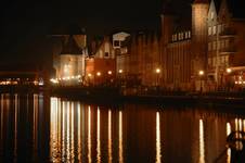 Gdańsk nocą