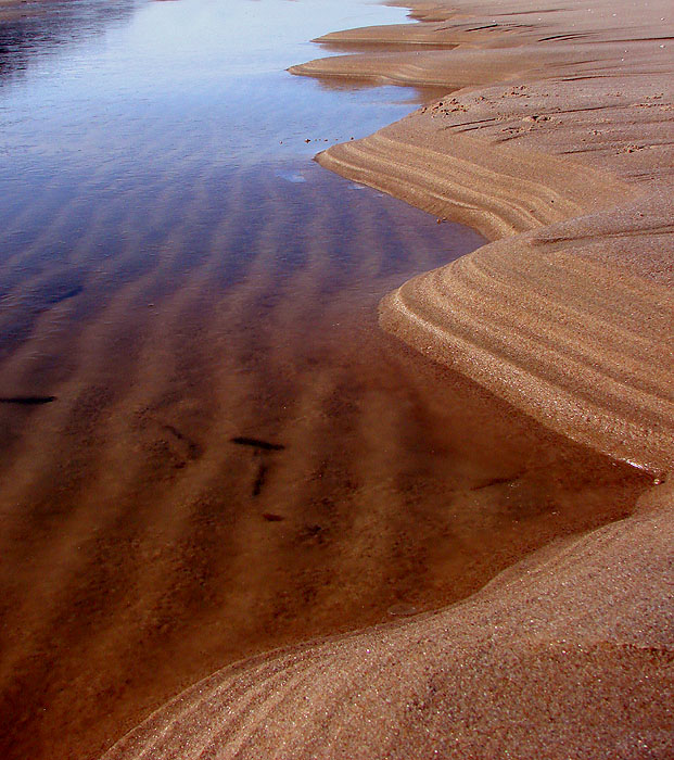 Zimowa plaża