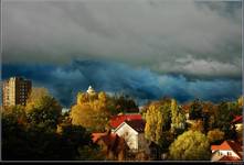 Chmury nad Zieloną Górą