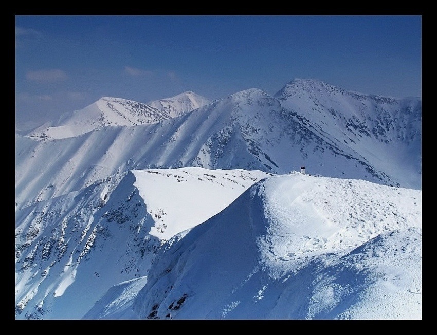 Tatry Zachodnie widok z Wołowca