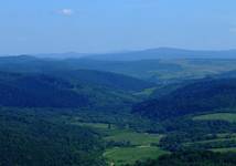 Beskid Niski - dolina górnego Wisłoka