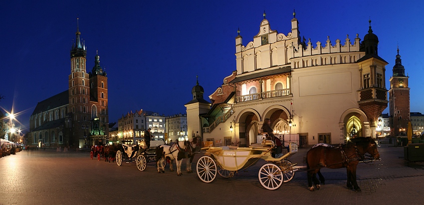 Kraków... nocą...