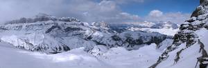 Panorama Dolomitów