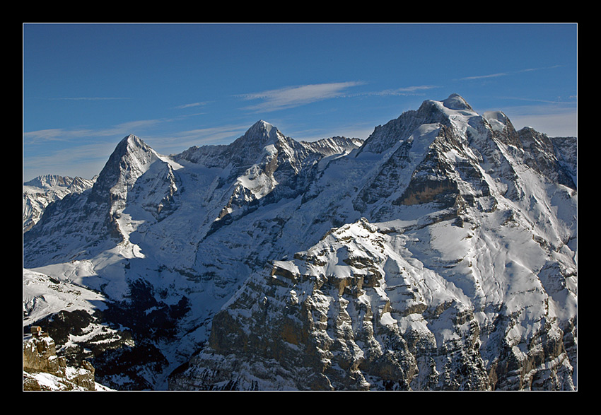 Eiger, Moench oraz Jungfrau