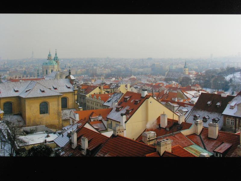 Widok z mostu Karola 1